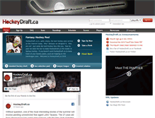 Tablet Screenshot of ckxr.hockeydraft.ca