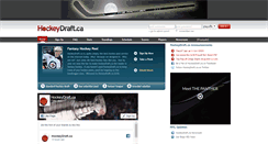 Desktop Screenshot of hockeymanitoba.hockeydraft.ca